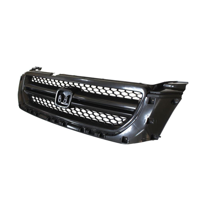 CPP Textured Gray Grille Assembly for 2003-2005 Honda Pilot HO1200170
