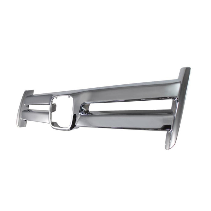 CARPARTSDEPOT 06 07 08 Compatible With HONDA Pilot EX VP Front Grille Outer Chrome HO1210121 75120S9VA02ZQ