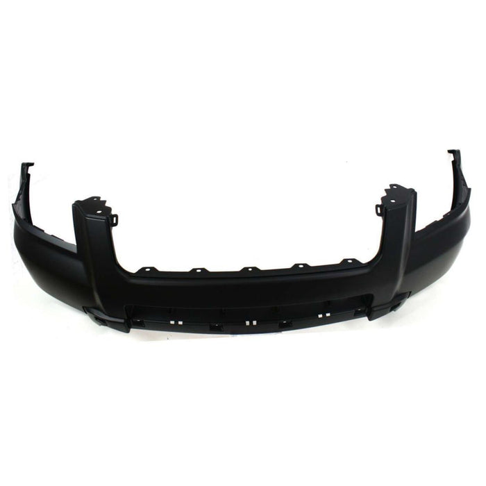 CarPartsDepot 352-20734-10-BK FRONT BUMPER COVER ASSEMBLY NEW MATTE BLACK W/O SKID PLATE HO1000240