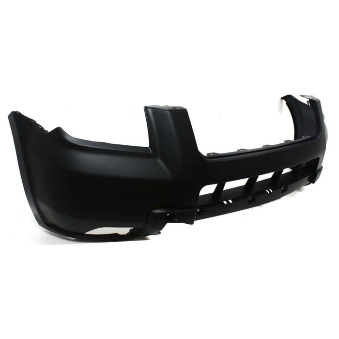 CarPartsDepot 352-20734-10-BK FRONT BUMPER COVER ASSEMBLY NEW MATTE BLACK W/O SKID PLATE HO1000240