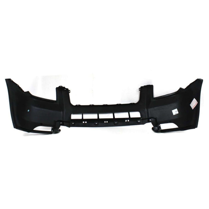 CarPartsDepot 352-20734-10-BK FRONT BUMPER COVER ASSEMBLY NEW MATTE BLACK W/O SKID PLATE HO1000240