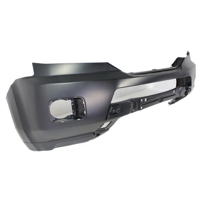 CarPartsDepot, CAPA Certified Front Bumper Cover Unpainted Primed Black Plastic, 352-201302-10-CA HO1000263 04711SZAA91ZZ