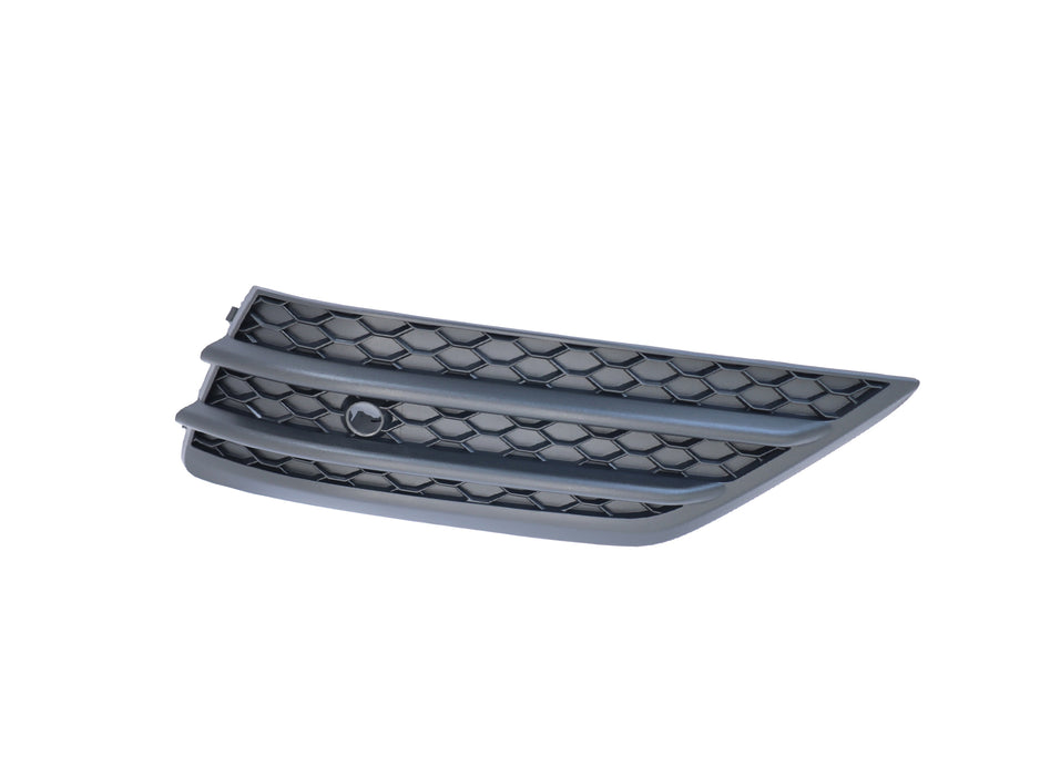 JustDrivably Replacement Parts Fog Lamp Cover Bumper Grille Grill With Parking Aid Sensor Hole Textured Black Plastic 2016-2018 Compatible With Honda Pilot For HO1039131 Front Passenger Right Side