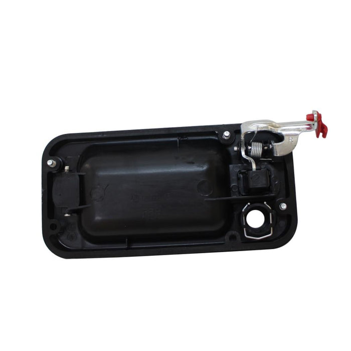 Front Right Passenger Side Black Chrome Textured Exterior Outer Door Handle W/O Chrome Trim Package With Key Hole Compatible With HUMMER H2 Fits HU1311102 15104793