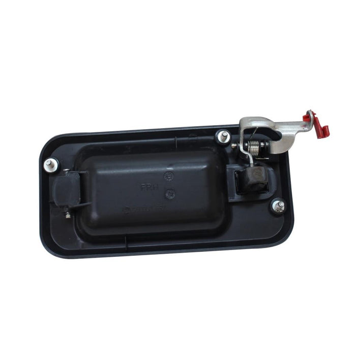 New Replacement Parts Front Right Passenger Side Black Chrome Textured Exterior Outer Door Handle W/O Chrome Trim Package W/O Key Hole Compatible With HUMMER H2 Fits 10360326