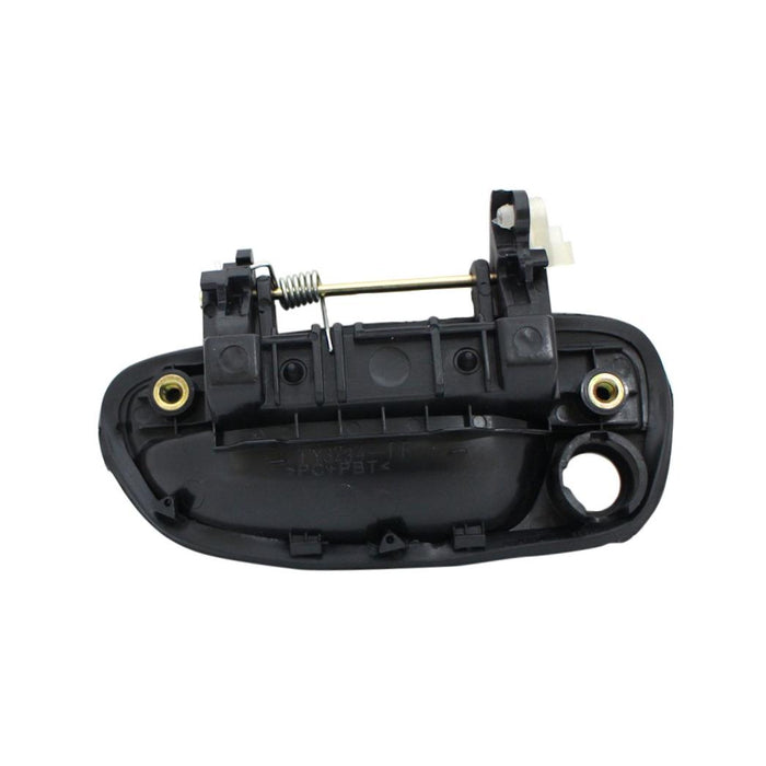 CarPartsDepot New Replacement Parts Front Right Passenger Side Black Smooth Exterior Outer Door Handle Compatible With HYUNDAI Accent