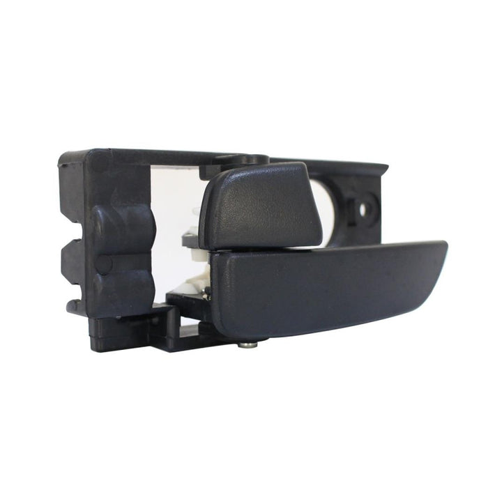 Interior Door Handle compatible with Hyundai Accent 07-11 Front LH Inside Black Hatchback