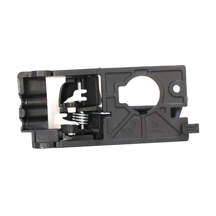 Interior Door Handle compatible with Hyundai Accent 07-11 Front RH Inside Black Hatchback