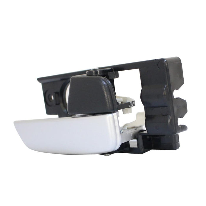 Front Right Passenger Side Black Knob Silver Lever Interior Inside Door Handle With Keyless Entry Type Compatible With HYUNDAI Accent Hatchback Fits HY1353119 826201E010WK