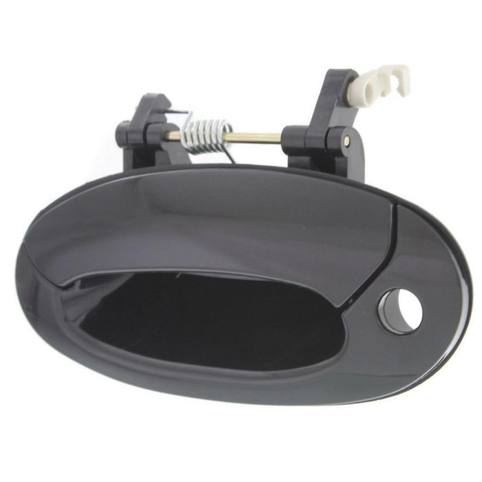 New Replacement For Front Left Driver Side Black Smooth Exterior Outer Door Handle Compatible With HYUNDAI Elantra Fits HY1310106 8265029000