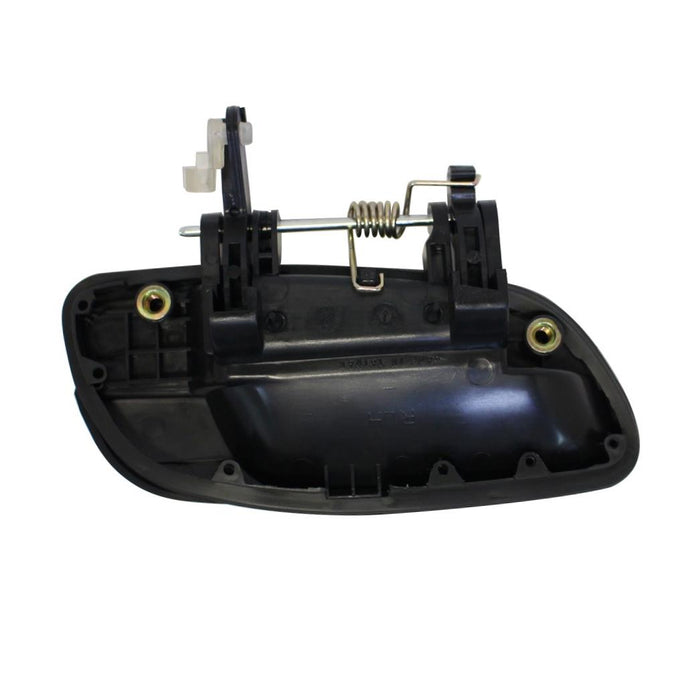 New Replacement For Rear Left Driver Side Black Smooth Exterior Outer Door Handle Compatible With HYUNDAI Elantra Fits HY1520102 836502D000