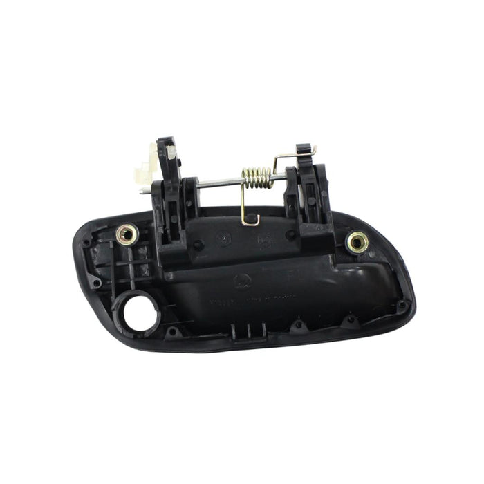 Aftermarket Fits 01-06 Elantra Left Driver Front Outside Door Handle w/Keyhole Black