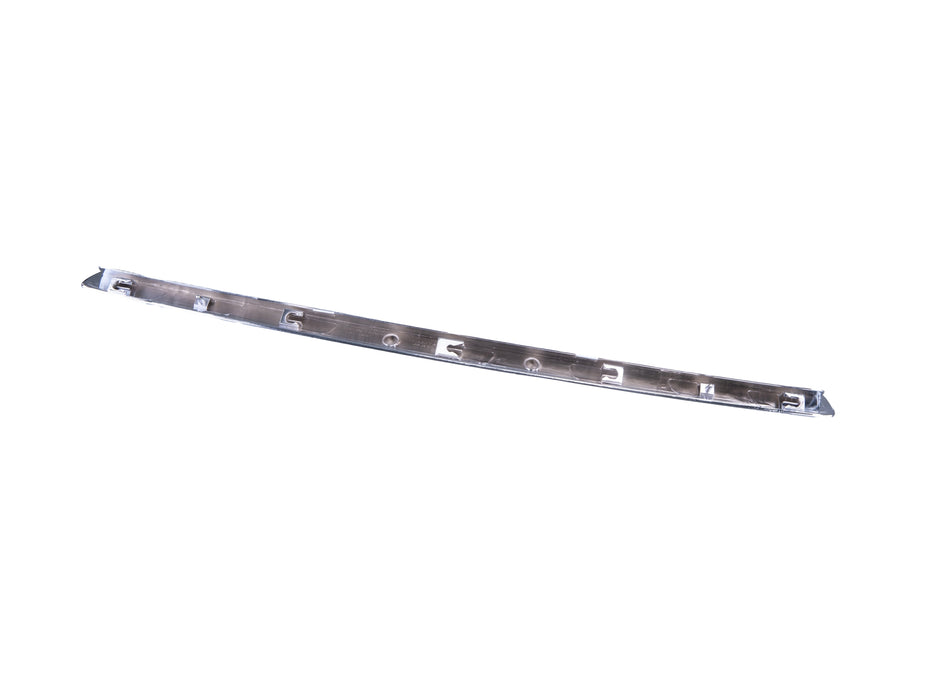 JustDrivably Replacement Parts Front Hood Panel Molding Trim Upper Grille Grill Chrome Moulding Compatible With Hyundai Elantra 2001 2002 2003 2004 2005 2006