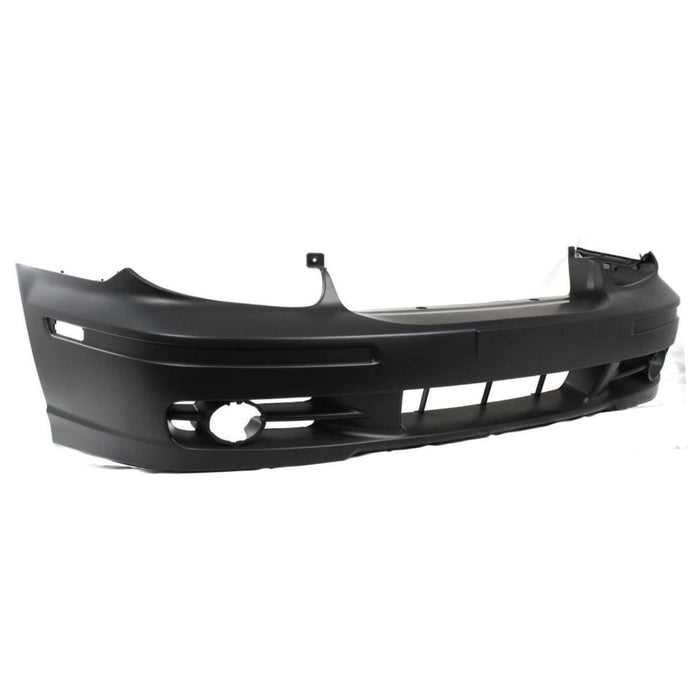 CarPartsDepot 352-22178-10-bk, Front Bumper Primered Plastic Black Fascia Cover