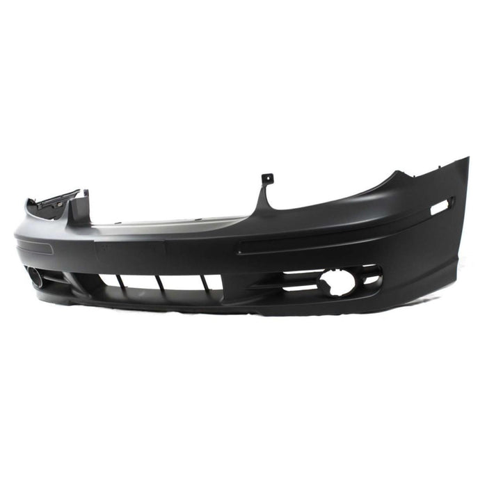 CarPartsDepot 352-22178-10-bk, Front Bumper Primered Plastic Black Fascia Cover