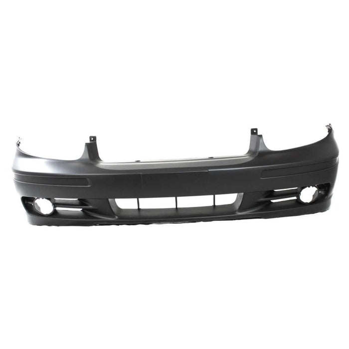 CarPartsDepot 352-22178-10-bk, Front Bumper Primered Plastic Black Fascia Cover