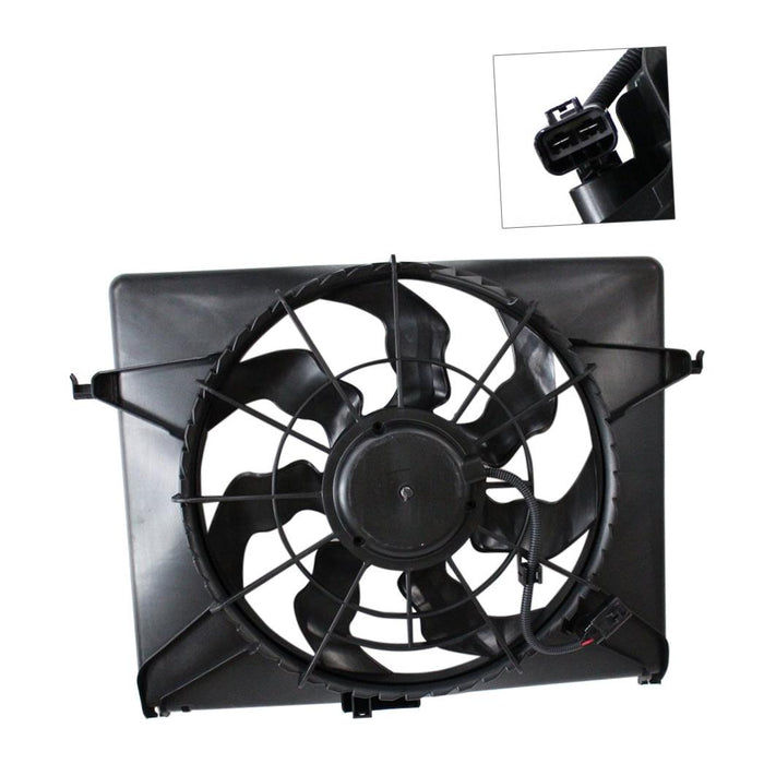 New Replacement For Front Radiator Cooling Fan Compatible With HYUNDAI Sonata Fits HY3117100 253803K210