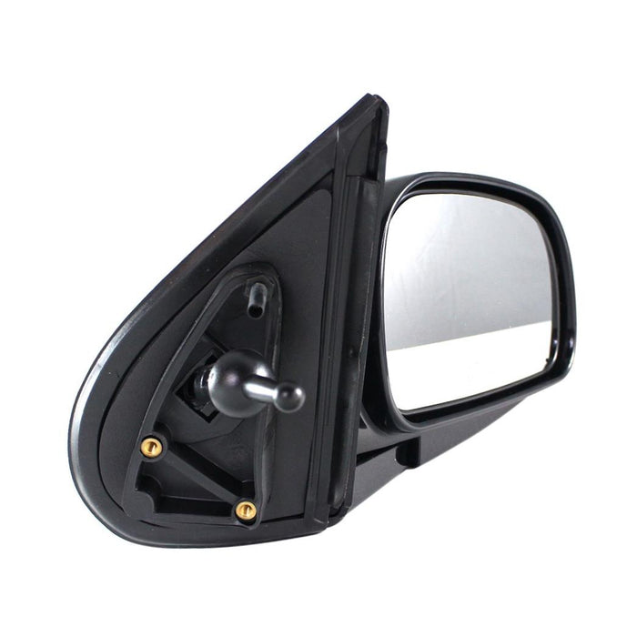 New Replacement For Front Right Passenger Side Manual Black Side View Door Mirror Compatible With HYUNDAI Santa Fe Fits HY1321142 8762026501CA