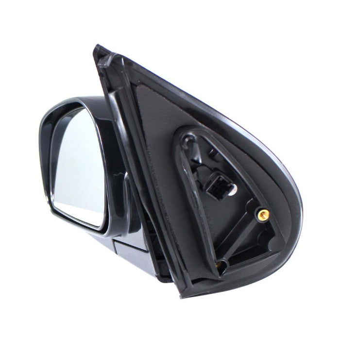 New Replacement For Front Left Driver Side Power Remote Non Heated Black Side View Door Mirror Compatible With HYUNDAI Santa Fe From 12/3/02 Fits HY1320144 8761026301CA