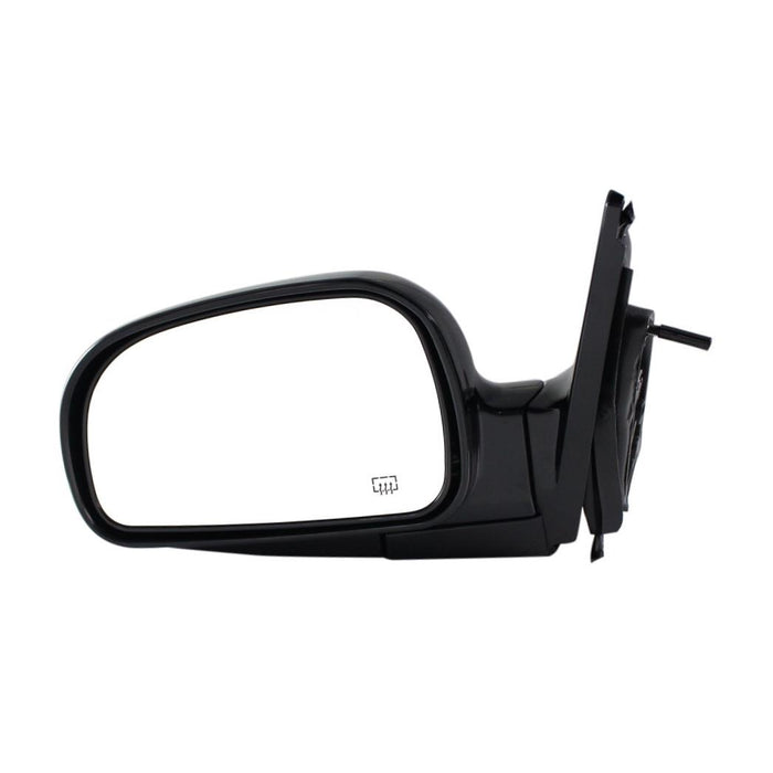 Mirror Compatible with 2003-2004 Hyundai Santa Fe Power Heated Manual Folding Paintable Driver Side