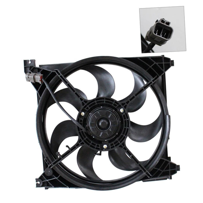 New Replacement Parts Front Radiator Cooling Fan Compatible With HYUNDAI Santa Fe Fits HY3115118 2535026000