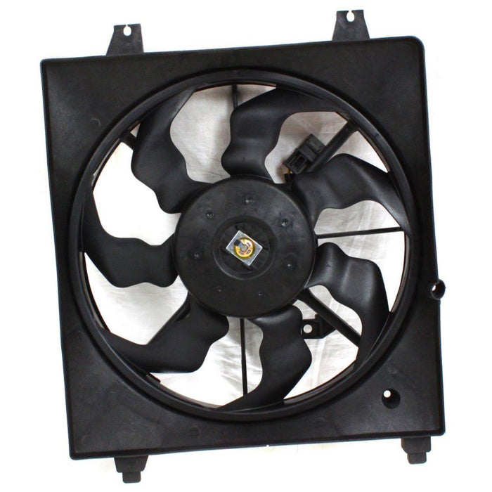 New Replacement For Front Radiator Cooling Fan Compatible With HYUNDAI Santa Fe W/O Towing Package Fits HY3115113 253502B000