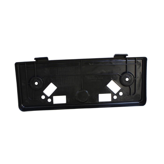 CarPartsDepot New Replacement Parts Front Black Bumper License Bracket Compatible With INFINITI Except Sport Package