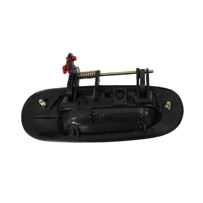 New Replacement Parts Rear Left Driver Side Black Textured Exterior Outer Door Handle Compatible With ISUZU Ascender Fits IZ1520103 8152912990