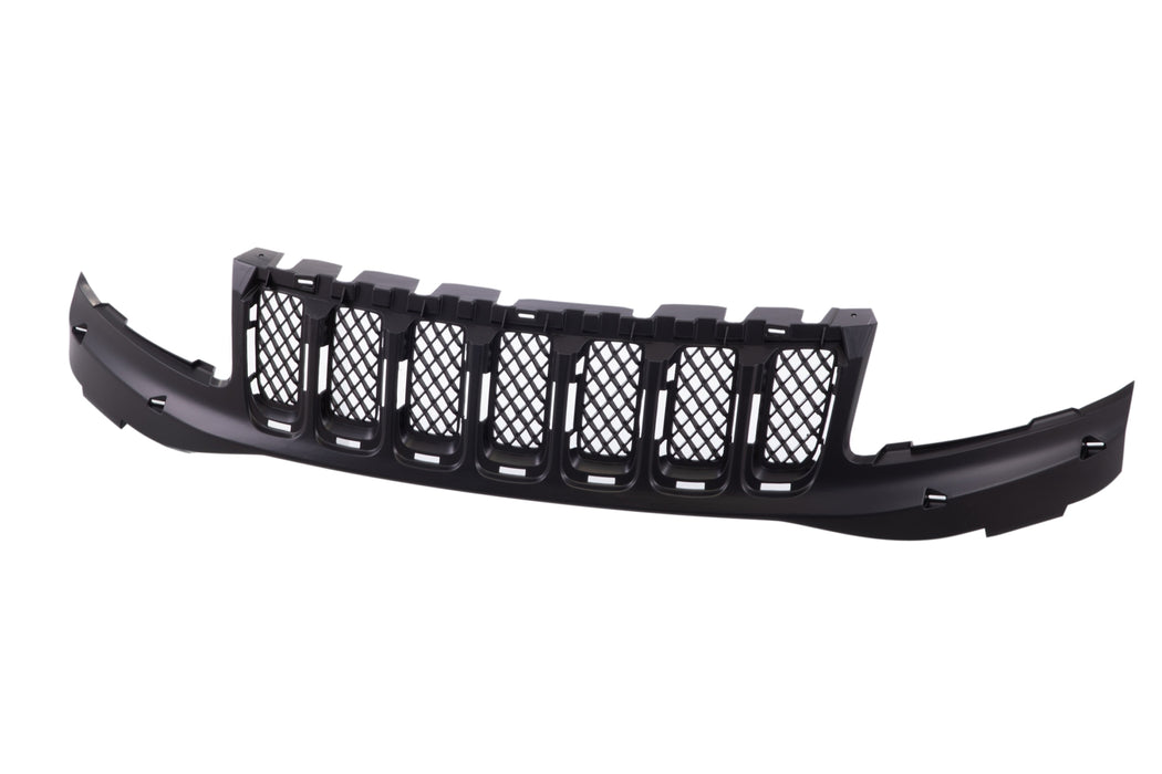 JustDrivably Replacement Parts Front Grille Grill Assembly With Black Shell With Black Insert Compatible With Jeep Compass 2011 2012 2013 2014 2015 2016 2017