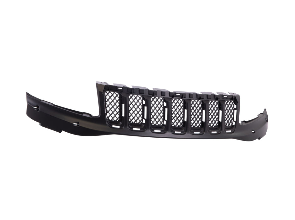 JustDrivably Replacement Parts Front Grille Grill Assembly With Black Shell With Black Insert Compatible With Jeep Compass 2011 2012 2013 2014 2015 2016 2017