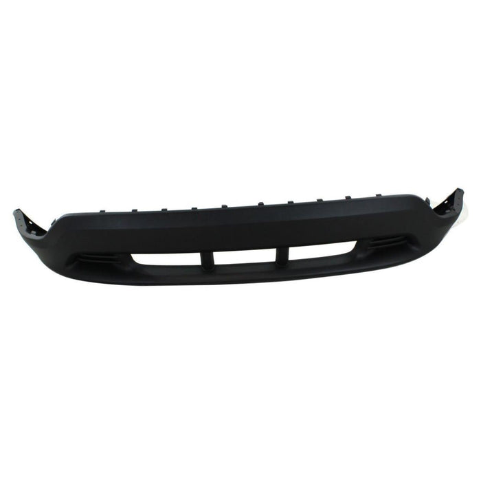 New Replacement Parts Front Lower Black Textured Front Lower Bumper Cover W/O Tow Hook Compatible With JEEP Compass Fits CH1015106 68109863AA