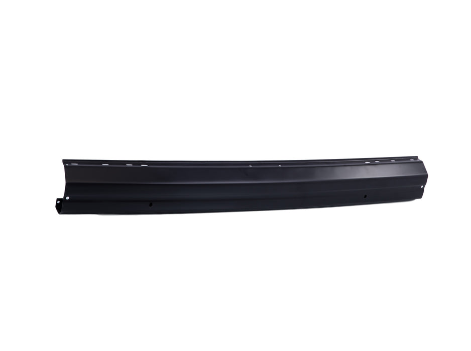 JustDrivably Replacement Parts Front Steel Black Bumper Face Bar Compatible With Jeep Cherokee 1984-1996 Wagoneer 1984-1990 Comanche 1986-1992