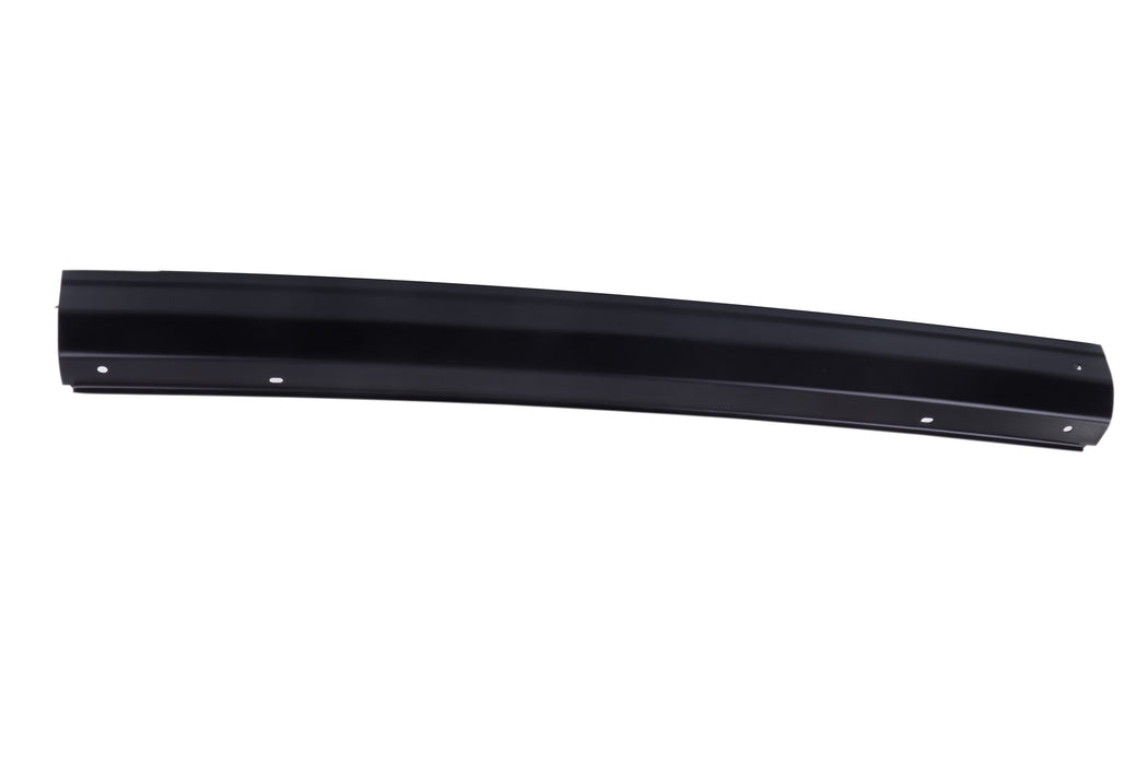 JustDrivably Replacement Parts Rear Bumper Face Bar Black Steel With Bumper End Holes Compatible With Jeep Cherokee 1997 1998 1999