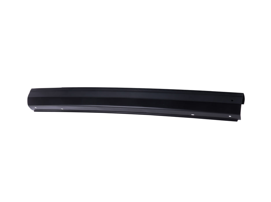 JustDrivably Replacement Parts Rear Bumper Face Bar Black Steel With Bumper End Holes Compatible With Jeep Cherokee 1997 1998 1999