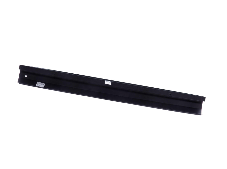 JustDrivably Replacement Parts Rear Bumper Face Bar Black Steel With Bumper End Holes Compatible With Jeep Cherokee 1997 1998 1999