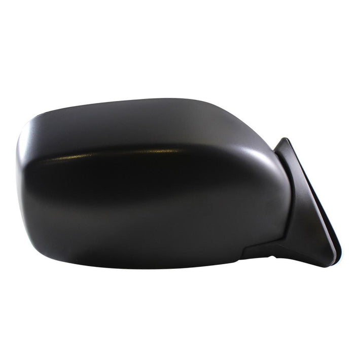 Passengers Manual Side View Mirror Textured Replacement for Jeep SUV 55154946AC