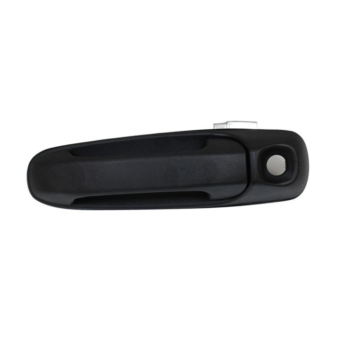 OE Replacement Front Driver Side Black Exterior Door Handle with Keyhole for Jeep - J462120