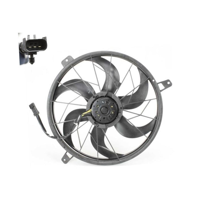 New Replacement Parts Front Radiator Cooling Fan W/O FAN SHROUD Compatible With JEEP Liberty Fits CH3115155 55037691AA