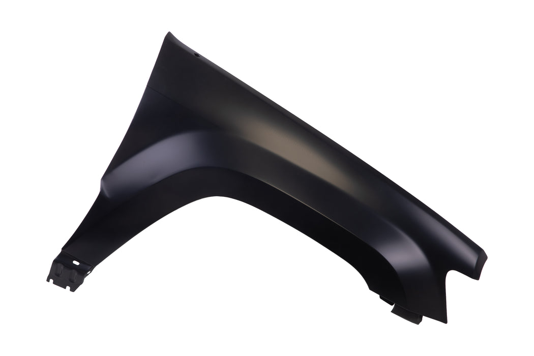 CarPartsDepot, Right Passenger Side Front Fender Primed Black, 371-26720-02 CH1241242 55394450AB