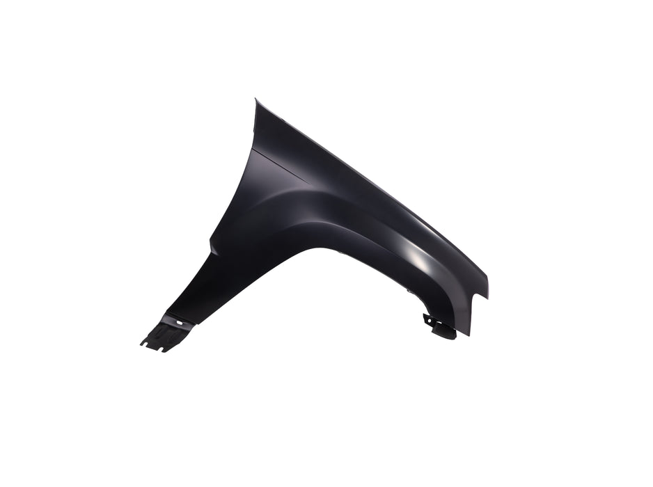 CarPartsDepot, Right Passenger Side Front Fender Primed Black, 371-26720-02 CH1241242 55394450AB