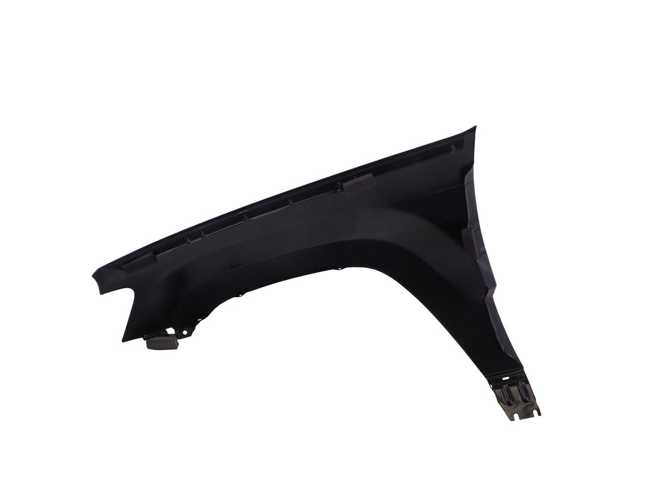 CarPartsDepot, Right Passenger Side Front Fender Primed Black, 371-26720-02 CH1241242 55394450AB