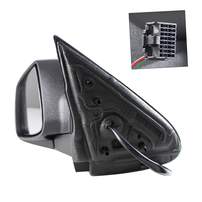 DRIVER SIDE DOOR MIRROR Fits Jeep Grand Cherokee POWER BLACK TEXTURED; WITHOUT HEAT; WITHOUT MEMORY