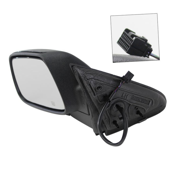 Drivers Power Side View Mirror Heated Replacement for Jeep SUV 55156453AE