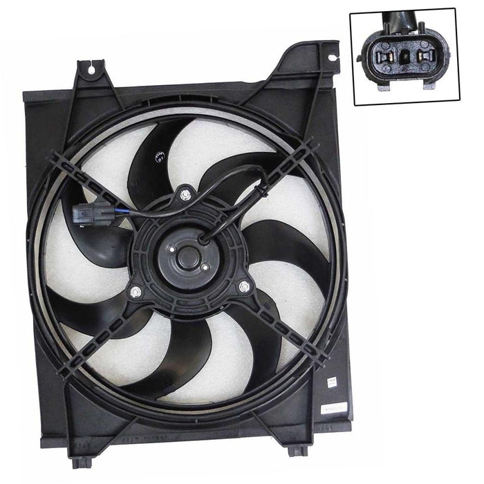 Tong Yang FAN-KA60012A Replacement Radiator Cooling Fan Assembly 06'-07' KA RIO SEDAN (FAN-KA60012A)