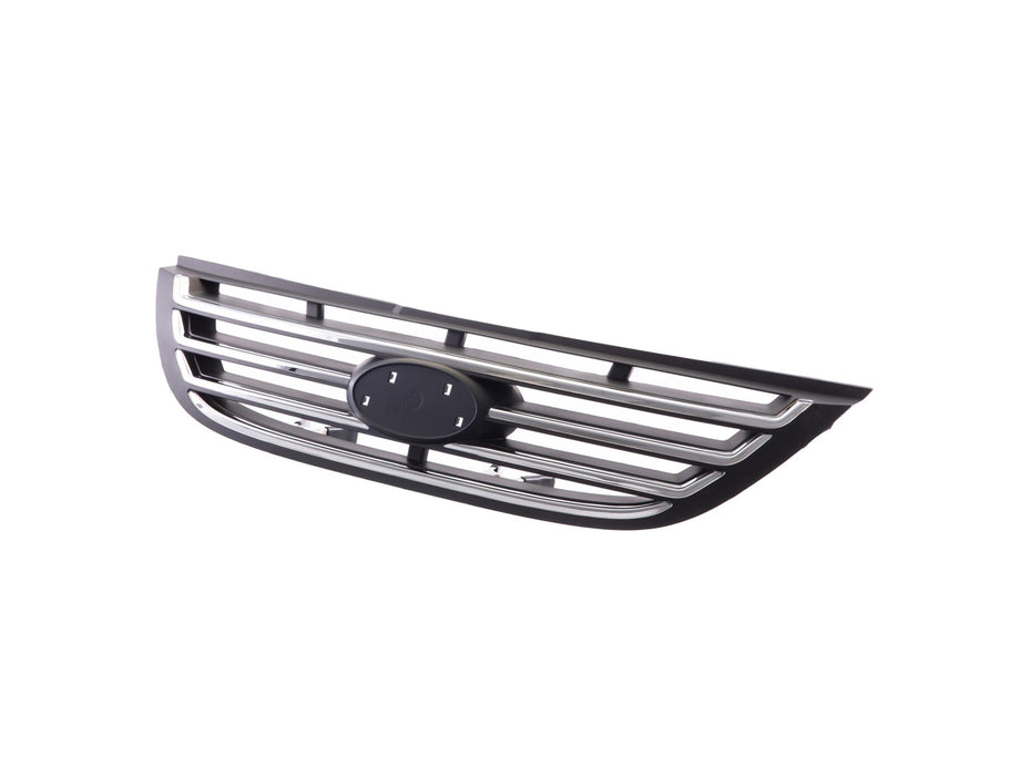 New Front Chrome Black Grille Grill Replacement Include Molding Compatible With KIA Spectra Fits KI1200127 863502F500