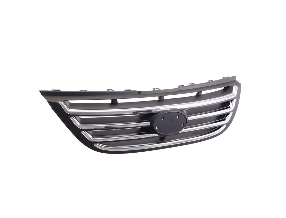 New Front Chrome Black Grille Grill Replacement Include Molding Compatible With KIA Spectra Fits KI1200127 863502F500