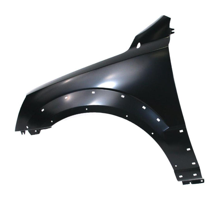 CarPartsDepot, Driver Left Side Front Fender with Moulding Holes Primered Steel LH, 371-27294-01 KI1240112 663113E121