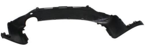 CarPartsDepot New Replacement Parts Rear Lower Black Lower Bumper Cover Compatible With KIA Sorento