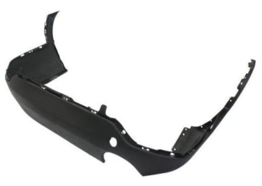 CarPartsDepot New Replacement Parts Rear Lower Black Lower Bumper Cover Compatible With KIA Sorento