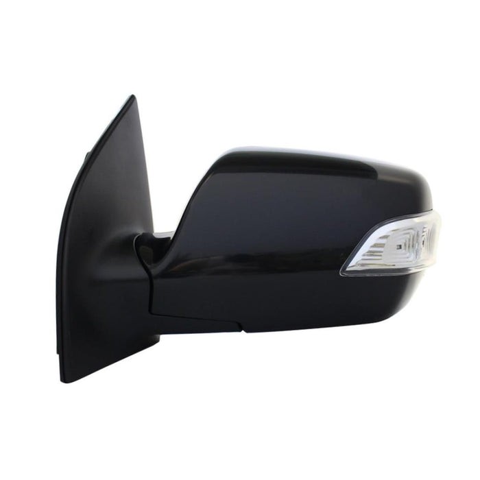 Drivers Power Side View Mirror with Signal Ready-to-Paint Replacement for Kia Van 876104D901 AutoAndArt